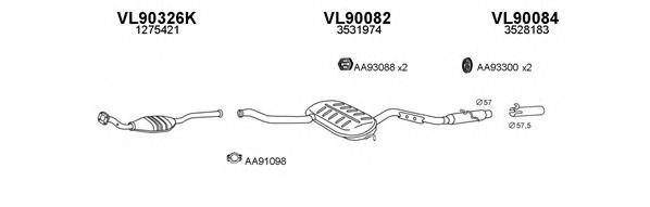 VENEPORTE 900167 Exhaust System